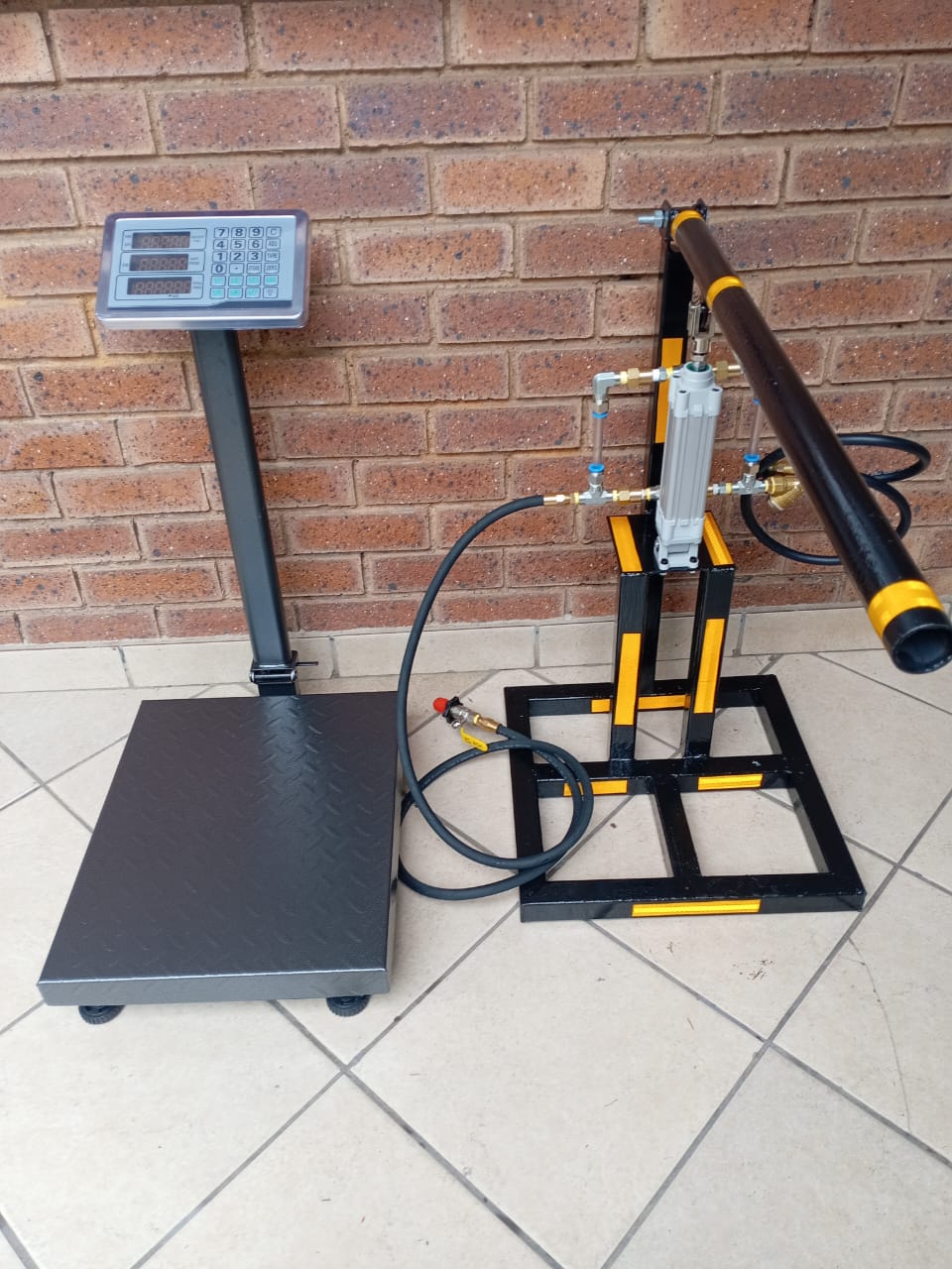 LPG filling pump detail — Langa Gas Projects