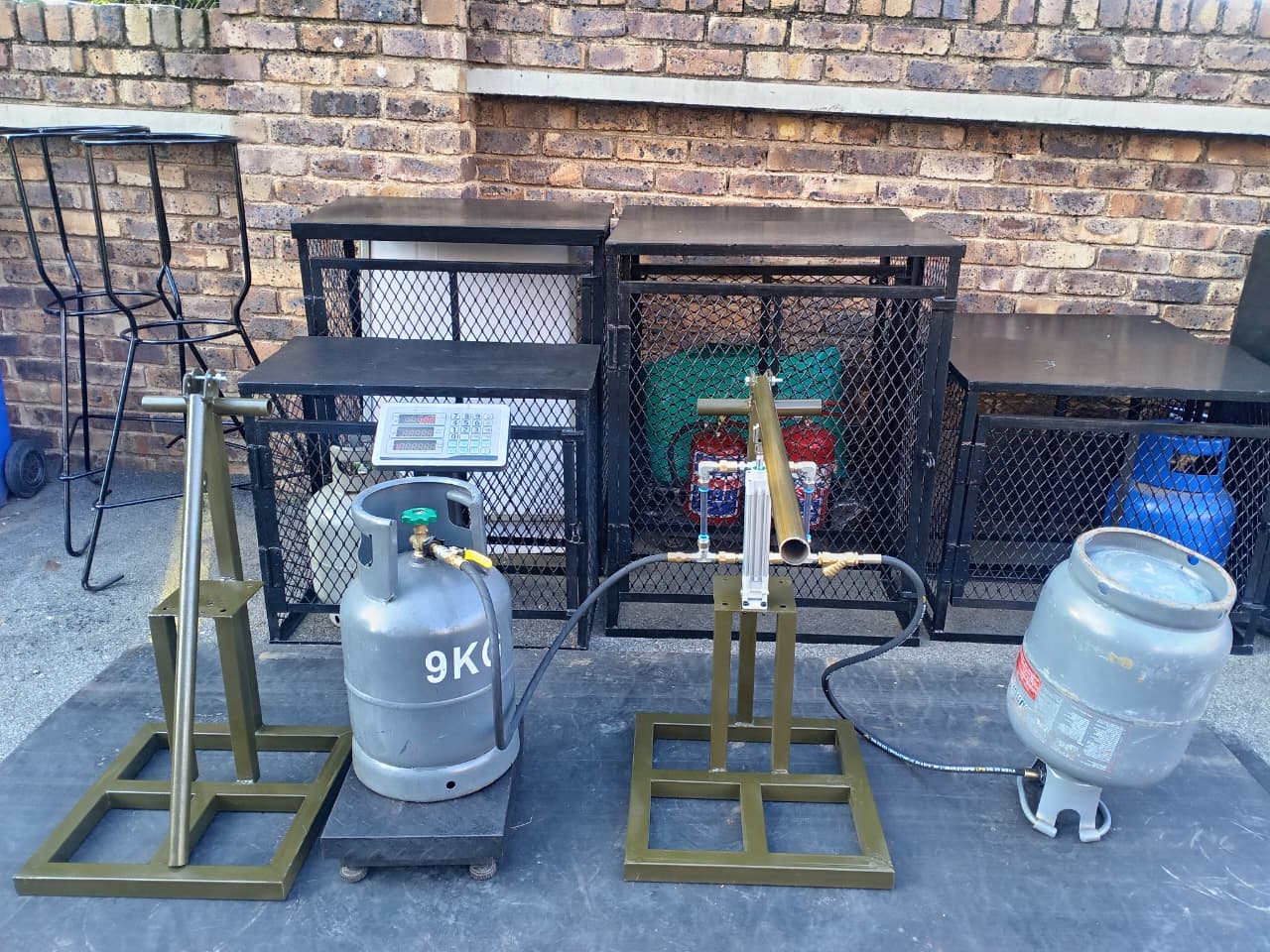LPG gas filling equipment manufactured by Langa Gas Projects